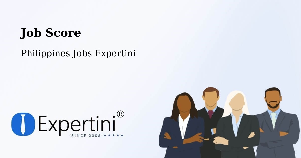Job Score & Job Description Score Tool – Sumabnit - Philippines Jobs Expertini