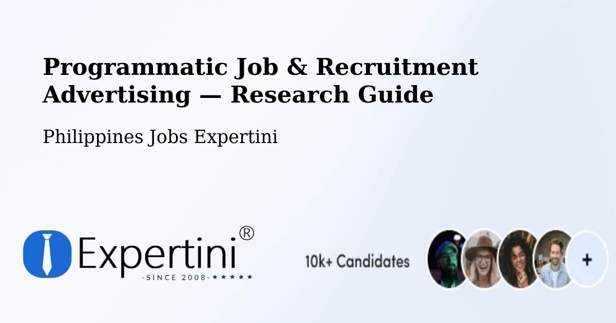 Programmatic Job & Recruitment Advertising — Research Guide – Sumabnit